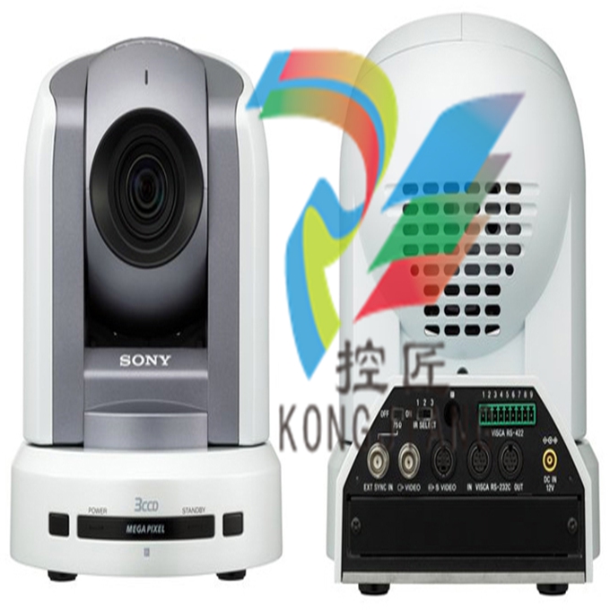 Sony BRC-300P 三个1/4英寸7型高级CCD传感器一体式标清机器人紧凑型摄像机