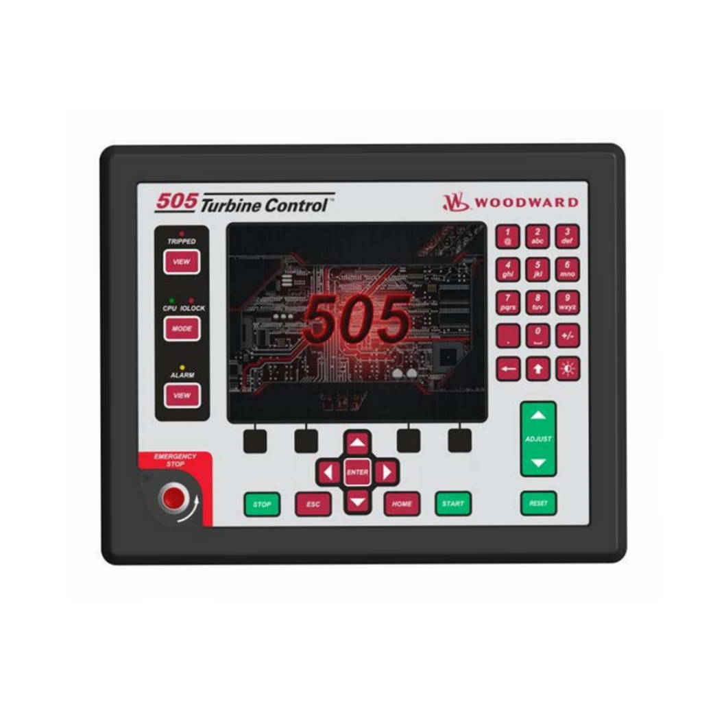伍德沃德 505E操作面板的模式