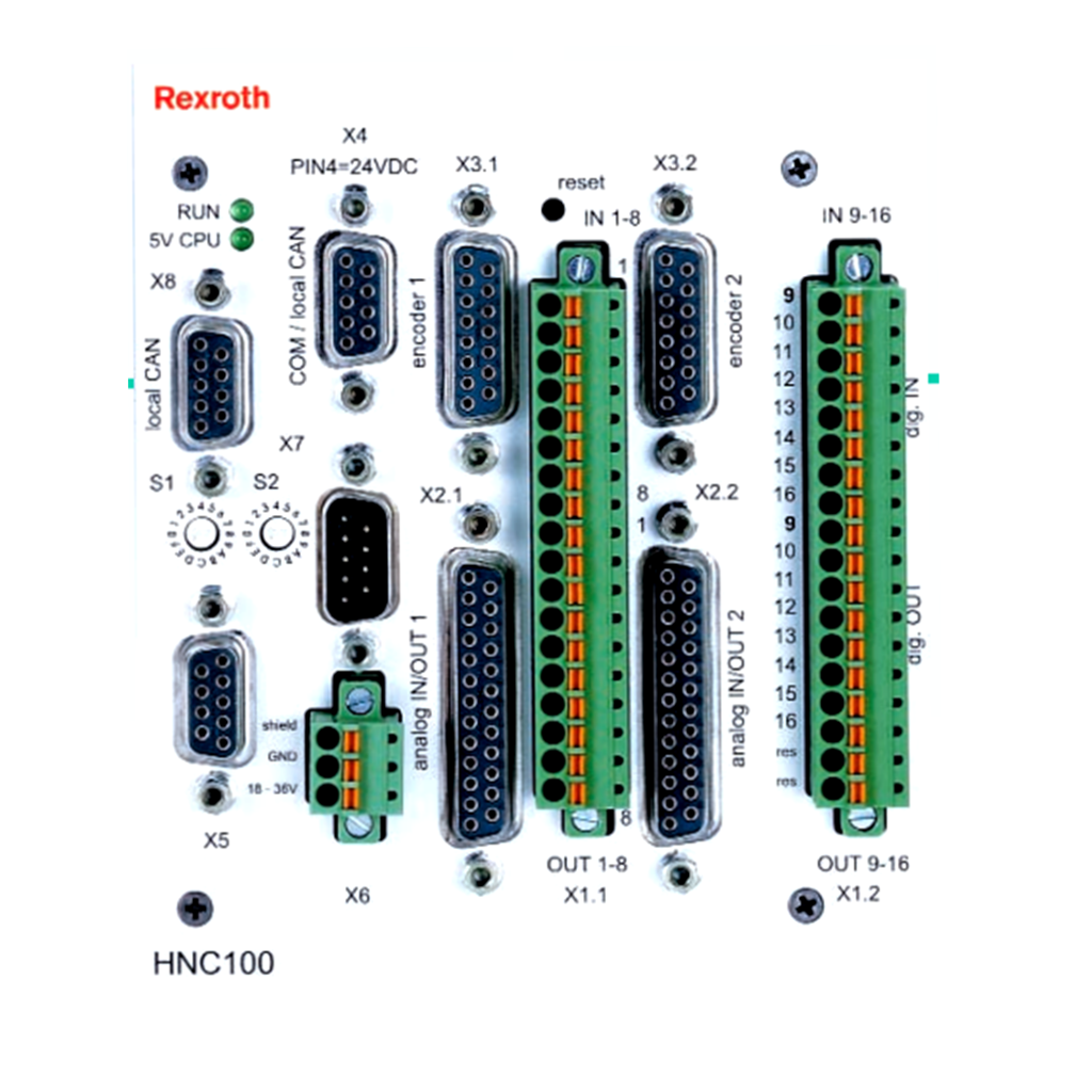 力士乐DCK 定位块的参数化说明