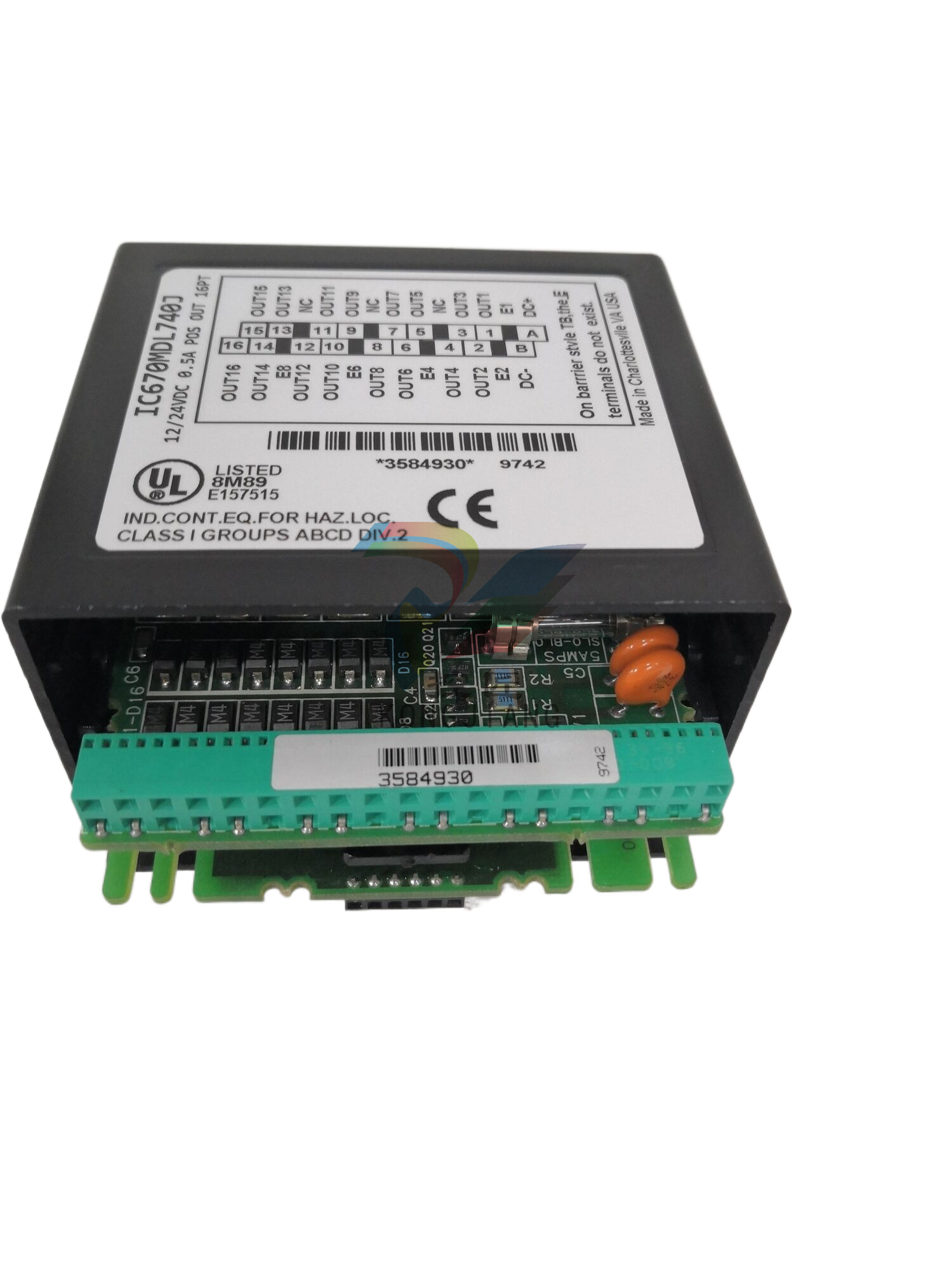 GE IC670CHS004 热电偶端子座