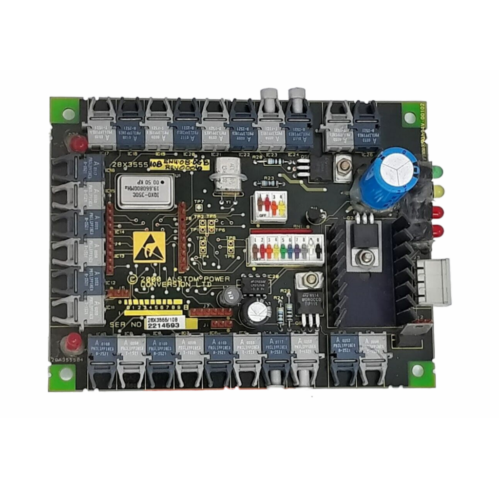 Alstom Power Conversion 28x3555 10B Pcb Card Circuit Board.jpg