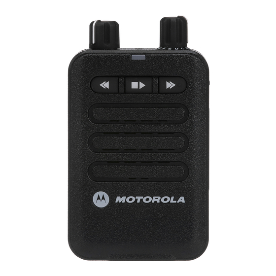 MOTOROLA MINITOR VI USER MANUAL Pdf Download | ManualsLib