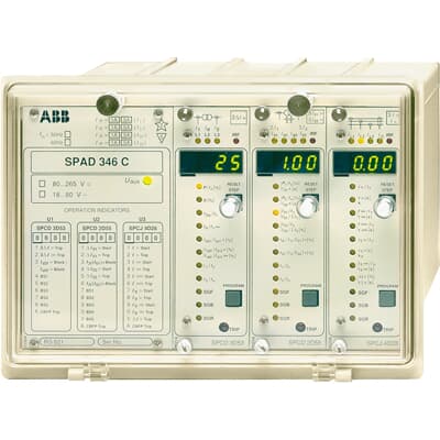 Stabilized differential relay SPAD 346 - Protection and control ...