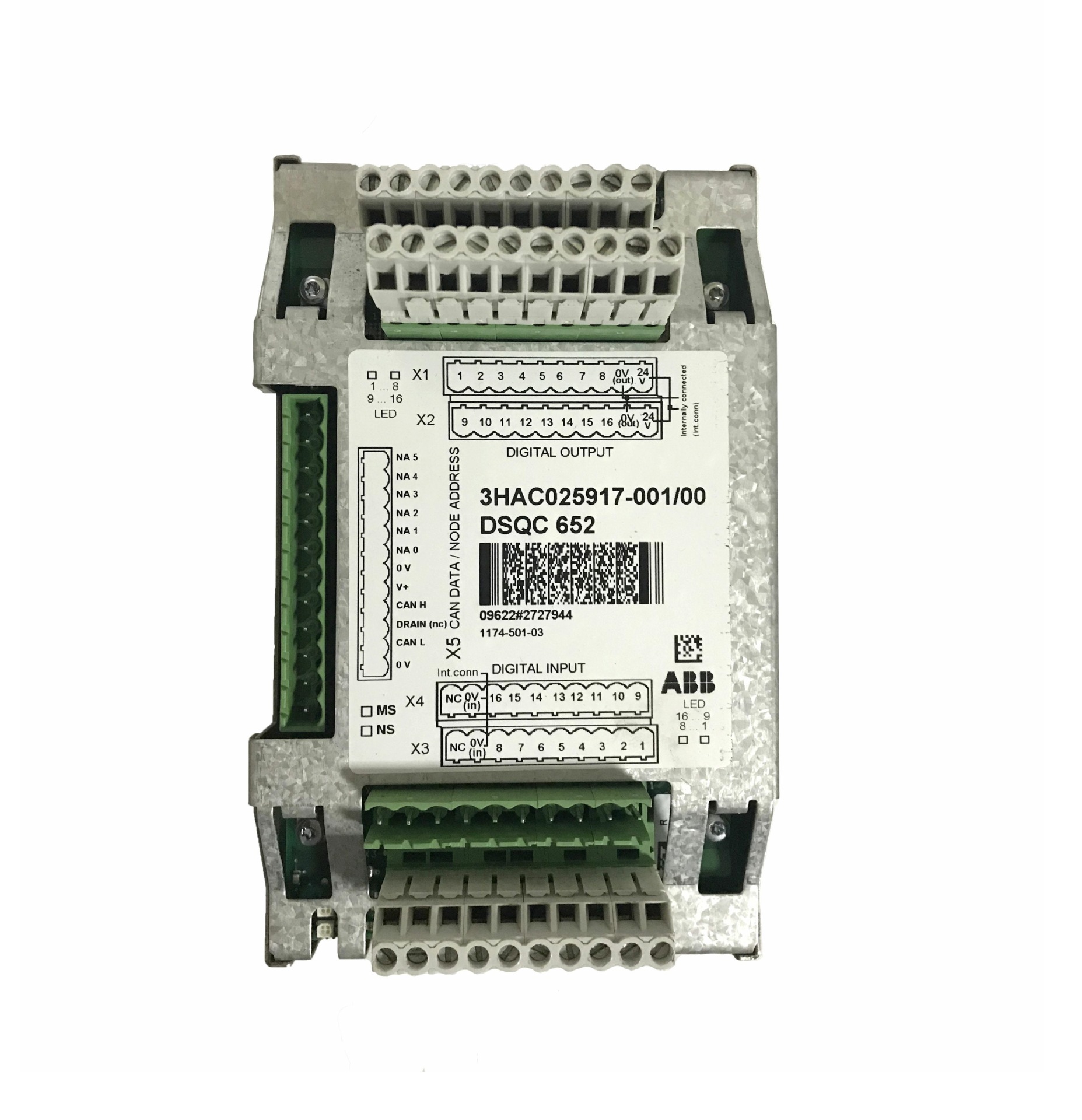 ABB DSQC652 DeviceNet IO板 3HAC025917-001-阿里巴巴