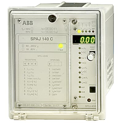 Combined overcurrent and earth-fault relay SPAJ 140 C - Protection and ...