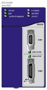 GE IC695CRU320 冗余控制单元