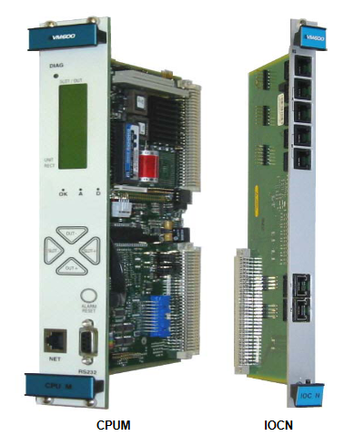 Meggitt CPUM（模块化 CPU 卡）与 IOCN（输入 / 输出卡）