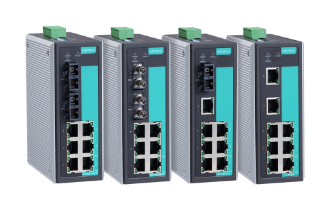 Moxa EDS-308 系列工业以太网交换机