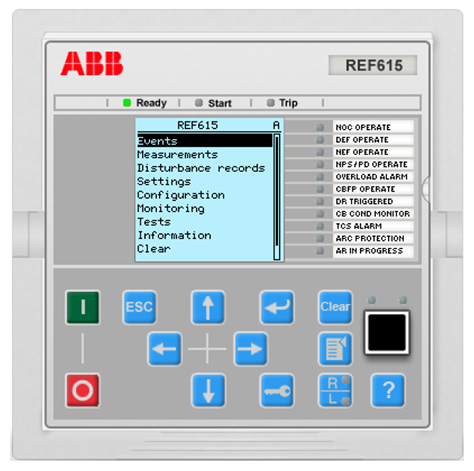 ABB Relion® 615 系列 RED615 线路差动保护与控制装置