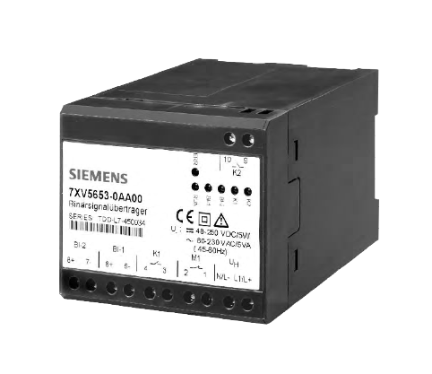 Siemens 7XV5653-0BA00 双通道二进制信号变送器