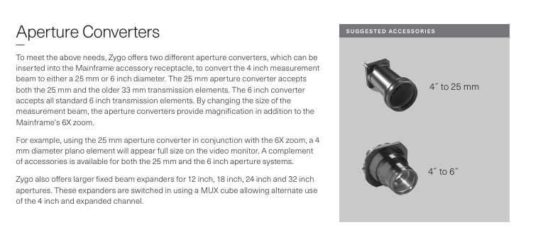 Zygo’s Guide to Typical Interferometer Setups典型干涉仪设置指南