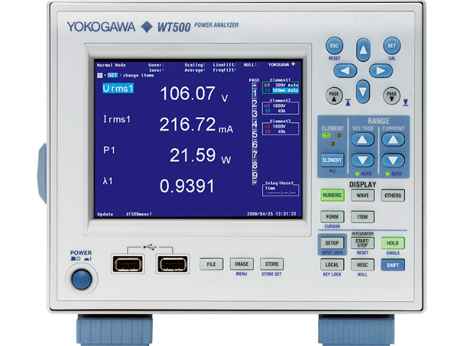 YOKOGAWA WT1801R 系列精密功率分析仪通信接口