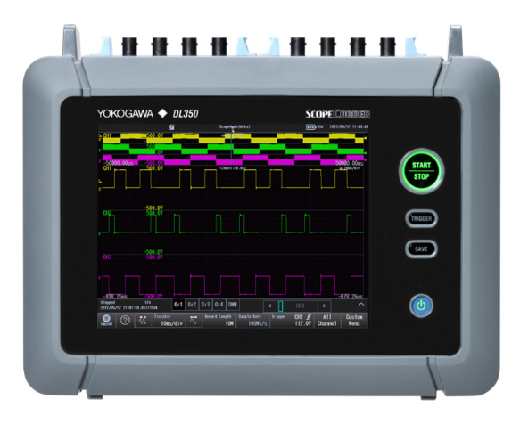 Yokogawa DL350 ScopeCorder 通信接口