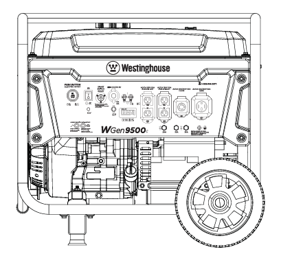 Westinghouse WGen9500c 便携式发电机