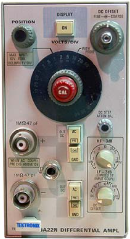 TEKTRONIX 5A22N 差分放大器