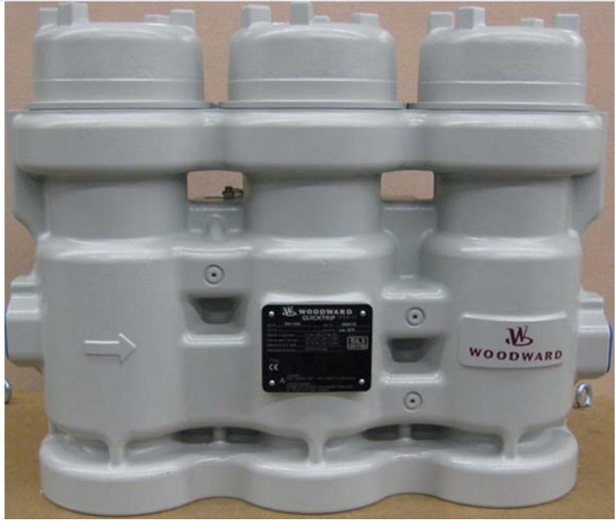 WOODWARD QuickTrip 电液跳闸块组件（P/N: 9907-1248）