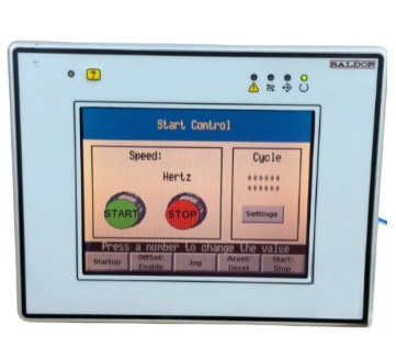 Baldor KPD-TS12C-30E:12.1英寸串行和以太网彩色TFT触摸屏