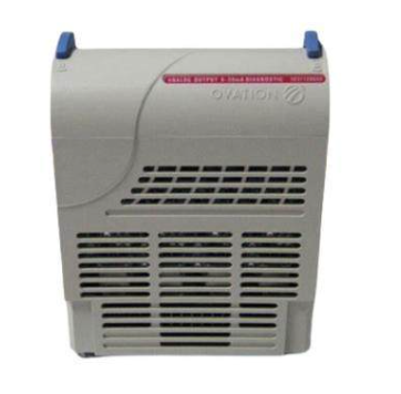 WESTINGHOUSE 1C31150G01 Ovation DCS输入/输出控制器模块