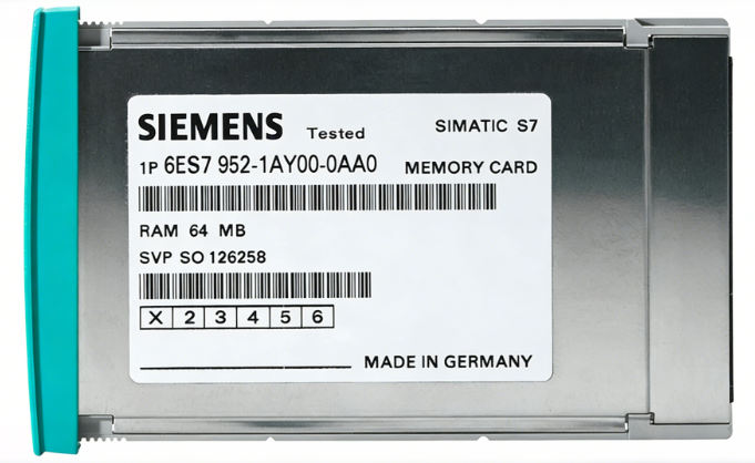 SIEMENS 6ES7952-0KH00-0AA0:SIMATIC S7-400的高性能RAM存储器