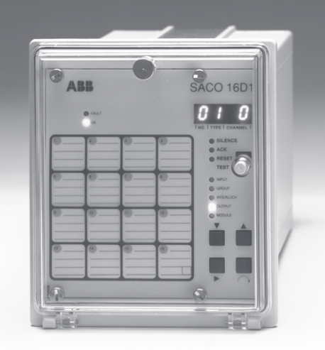 ABB SACO16D1报警显示器应用指南