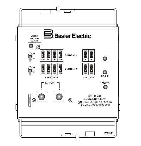 Basler BE1-81O/U 数字频