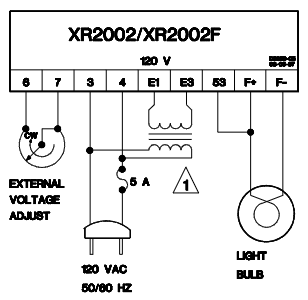 Basler XR2002 / XR2002F PMG 励磁调压器