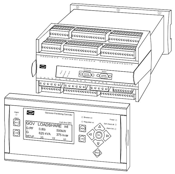 DEIF Multi-line 2 V2.4X.X 安装说明书