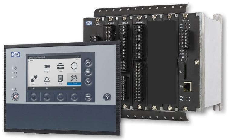 DEIF PPU 300 控制器